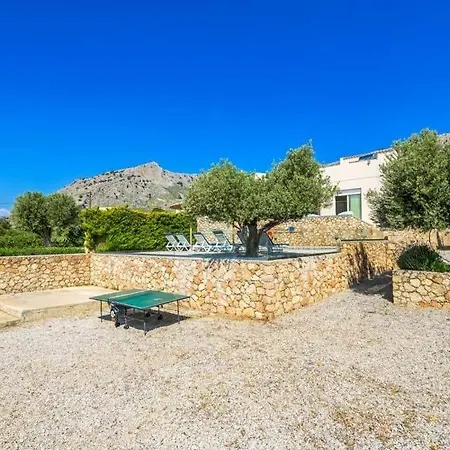 Vila Sleeps 6 Pool Air Con Wifi Líndos